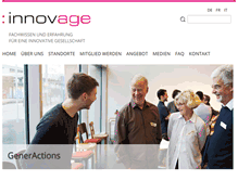 Tablet Screenshot of innovage.ch